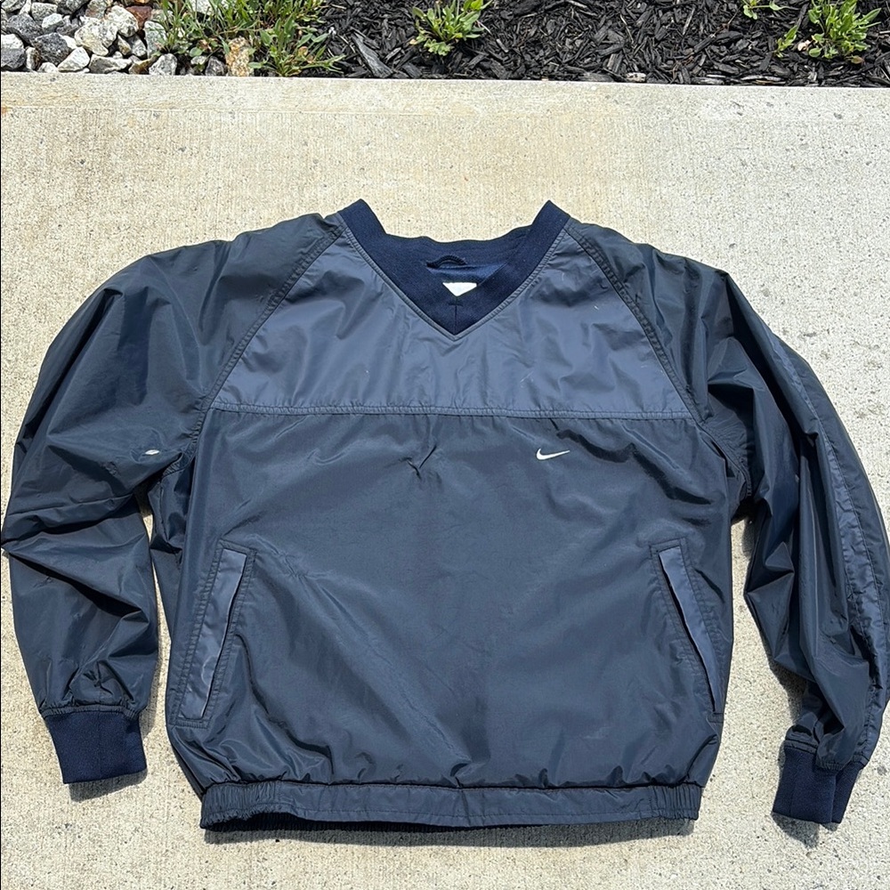Nike Men's Navy Windbreaker Jacket